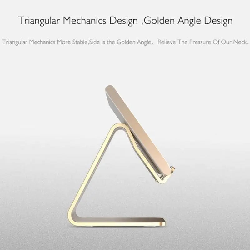 Rose Gold Desk Cell Phone Stand Holder